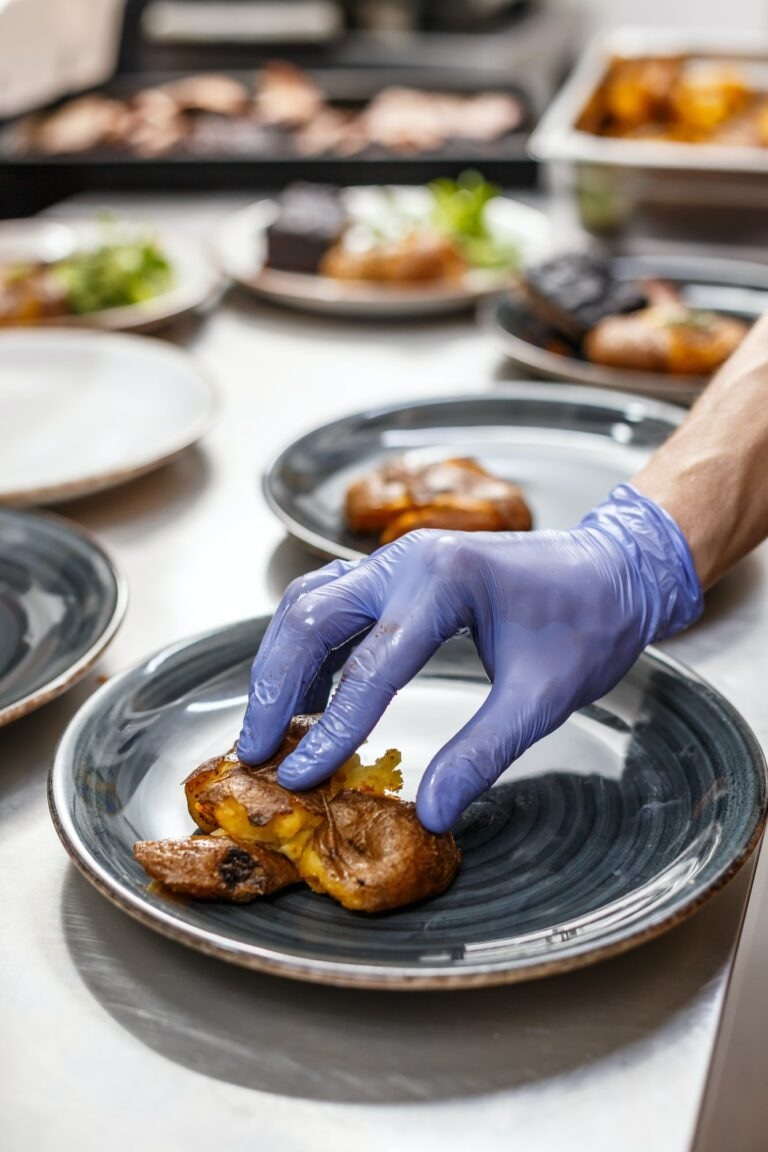 Restaurant kitchen life concept